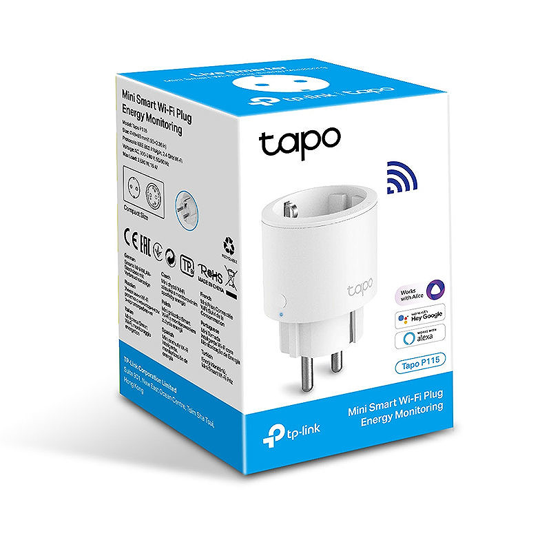 TP-Link Tapo P115 smart stik 3680 W Hvid - Billede 2